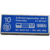 NEW SIBA 531640/1 500mA FF 1kV Ceramic Fuse 63x32mm Qty 7 Pack