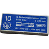 NEW SIBA 534645/1 1A 1000V FF Ceramic Fuse 63x32mm Qty 10