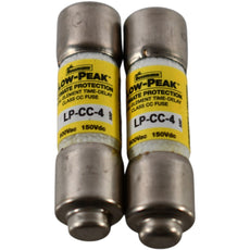 Lot of 2 NEW Bussmann LP-CC-4 4A 600V Class CC Time Delay Fuse