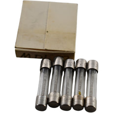 NEW Bussmann MDL-7 7A 250V Time Delay Glass Fuse 6.3x32mm Qty 5