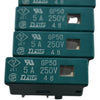 Lot of 5 NEW Daito GP50 5A 250V AC/DC Alarm Fuse Plug-In Type