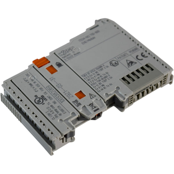 WAGO 750-600 End Module I/O System DIN Rail Terminator – VB Industrial ...
