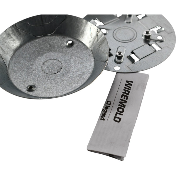 NEW Legrand 2642D Wiremold Steel Junction Box 5 inch Pancake Raceway ...