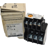 NEW Fuji TK-5-1N 7-11A Thermal Overload Relay Motor Protector 3 Pole