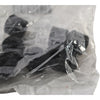 Accurate Products 18W-017J Rubber Tack Bumpers Black 9/16 in H x W PK10 16WC78