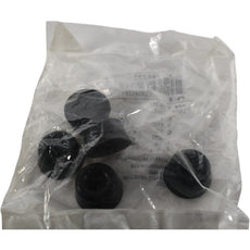 Pack of 5 NEW Accurate Products 777R-017 Rubber Bumper 17/32in H Black Tack Mount