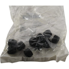 NEW Accurate Products 733RW Rubber Bumper 13/32x13/32in Black PK10