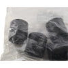 NEW Accurate Products 2098-017J Rubber Button Bumper 1x1in Black PK5