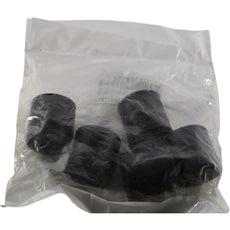 NEW Accurate Products 2098-017J Rubber Button Bumper 1x1in Black PK5
