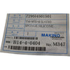 NEW Makino Z295I4501501 TM-97S-4 L=150 Silicone Sponge Wire EDM Seal