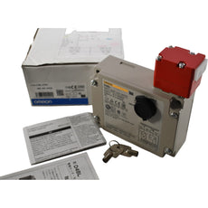 NEW Omron D4BL-2DRG Safety Door Lock Switch 24VDC Solenoid 3NC IP67