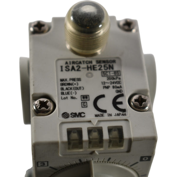 NEW SMC ISA2-HE25N Air Catch Sensor Pneumatic Position Sensor NPT 1/8 ...