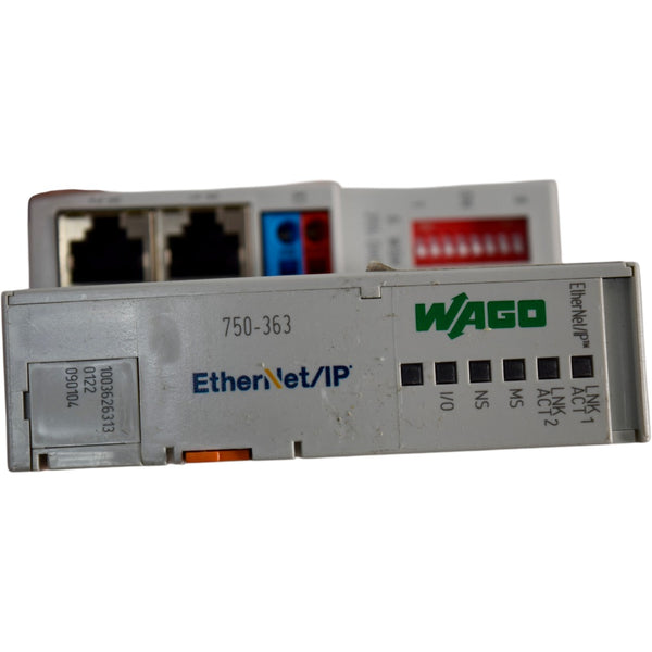 Wago 750-363 EtherNet IP Fieldbus Coupler Module PLC Controller – VB ...