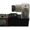 NEW CKD 4KA130-L 5-Port Solenoid Valve Single Acting w/ Base