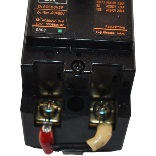 Fuji Electric EA32 3A 2-Pole Auto Circuit Breaker 220V 415V AC – VB ...