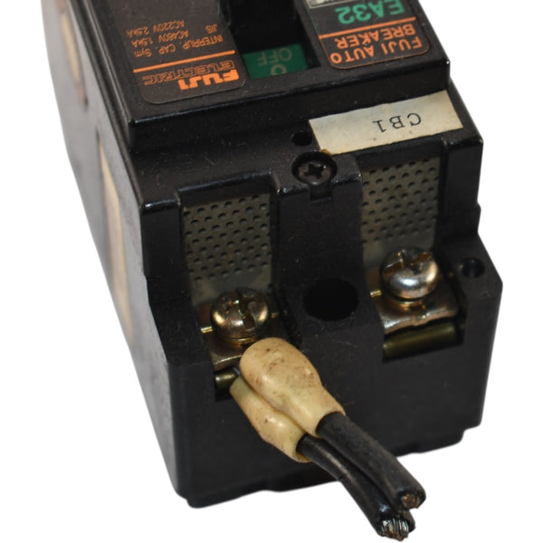 Fuji Electric EA32 10A 2-Pole Circuit Breaker 460V 220V AC – VB ...