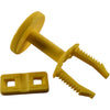 NEW Gorbel 2009.1 Jib Crane Glider Yellow Plastic End Stop Cap 1000lb 2000lb