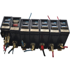 Lot of 7 Fuji Electric CP Series Circuit Breakers CP31D 5A 1A 3A