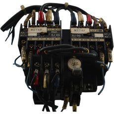 Fuji SJ-0G Magnetic Contactor 24VDC Coil W MS74R Overload Relay