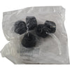 Pack of 5 NEW Accurate Products 777R-017 Black Rubber Tack Bumper