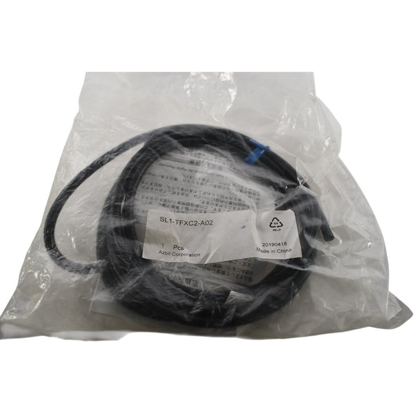 NEW Azbil SL1-TFXC2-A02 Compact Horizontal Limit Switch 24VDC 5A 3M Ca ...