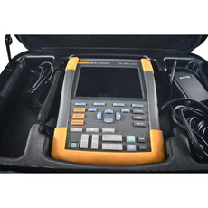 Fluke 190-102 ScopeMeter Color Oscilloscope 100MHz 2 Channel IP51 Case Accessories