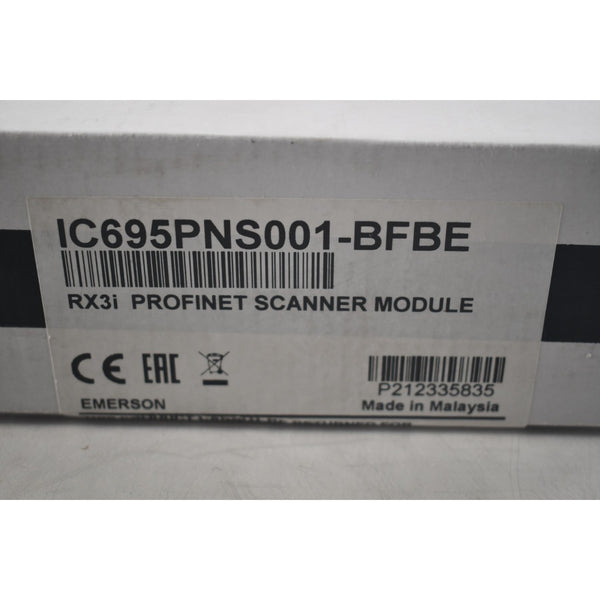 NEW Emerson IC695PNS001-BFBE PACSystems RX3i PROFINET Network Scanner ...