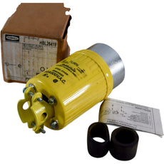 NEW Hubbell HBL26419 Hubbellock Plug 60A 600VAC 3 Pole 4 Wire Grounding