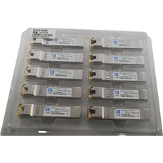 Pack of 10 NEW Hi-Optel HTSFP-24-1112TF-CPT 1Gbps SFP Copper RJ45 Transceiver Module 100m