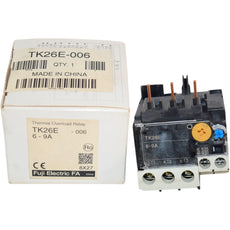 NEW Fuji Electric TK26E 6-9A Thermal Overload Relay Class 10A IEC UL