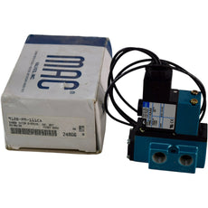 NEW MAC 912B-PM-111CA Solenoid Valve 110V 120V 1/4'' NPT 150PSI Pneumatic