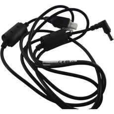 NEW Zebra CBL-DC-388A1-01 6ft DC Power Cable 12V 4.16A Barrel Connector Cradles