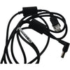 NEW Zebra CBL-DC-388A1-01 6ft DC Power Cable 12V 4.16A Barrel Connector Cradles