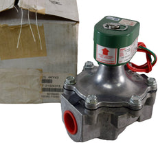 NEW ASCO 8215B050 1'' NPT Solenoid Valve 120V 25PSI Air Fuel Gas 15.4W