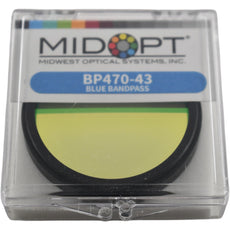NEW MidOpt BP470-43 Bandpass Filter 470nm 43mm Diameter M43x0.75 Optical Glass