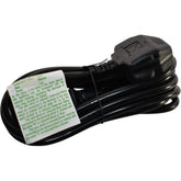NEW I-Sheng 1447K19 UK BS-1363 Plug To IEC-320 C13 Power Cord 13A 250V