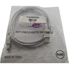 NEW C2G 35674 2m 6.6ft USB 2.0 AB Cable A Male B Male Printer Scanner