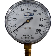 NEW Dixon GS100-4 Standard Dry Gauge 0-100 PSI 3-1/2'' Face 1/4'' NPT LM