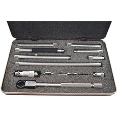Starrett 823A Tubular Inside Micrometer Set 1/2-6 in Range .001 Grad