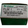 NEW Littelfuse FLM 1 Midget Time Delay Fuse 1A 250V Lot 10