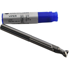 NEW Destiny Tool V2240817 Viper Solid Carbide End Mill 3/8'' 2 Flute SQ 4'' OAL