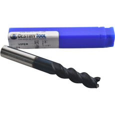 NEW Destiny Tool V33224S Viper 1/2 Solid Carbide End Mill 3 Flute Stealth Coated
