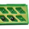 Pack of 6 NEW Mitsubishi CCET060202LSR NX2525 Turning Inserts Carbide