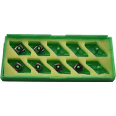 Pack of 6 NEW Mitsubishi CCET060202LSR NX2525 Turning Inserts Carbide