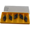 Pack of 5 NEW Kennametal DNGP150404 KC5010 Turning Inserts Carbide Coated