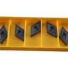 Pack of 5 NEW Kennametal DNGP150404 KC5010 Turning Inserts Carbide Coated