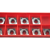 Pack of 9 NEW Arno CCGT 120402FNALU AK10 Turning Inserts Carbide Aluminum