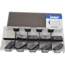 Pack of 9 NEW Iscar GIM 6C IC908 Carbide Cutoff Inserts 6mm Width TiAlN Finish