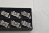 Pack of 7 NEW Horizon HTN WF052115 01 323AL Carbide Grooving Inserts