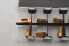 Pack of 10 NEW Iscar GFF 6N IC656 Carbide Face Grooving Inserts